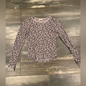 Ultra Flirt long sleeve cheetah top!